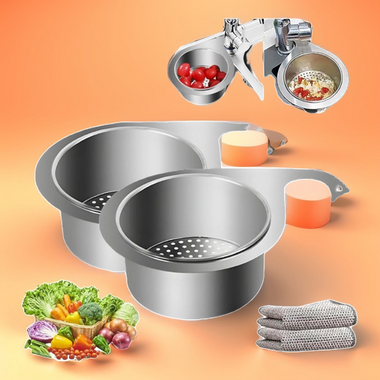 🔥HOT SALE🔥Stainless Steel Swan Sink Strainer Basket